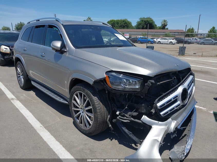 2022 Mercedes-benz Gls-klasse VIN 4JGFF5KE6NA726148 IAAI salvage auction — FRONT END, Salvage Title, sold $23,100 on 2026-07-14 (photo 1)