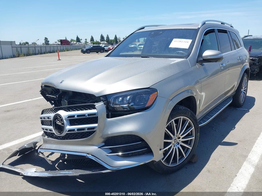 2022 Mercedes-benz Gls-klasse VIN 4JGFF5KE6NA726148 IAAI salvage auction — FRONT END, Salvage Title, sold $23,100 on 2026-07-14 (photo 2)