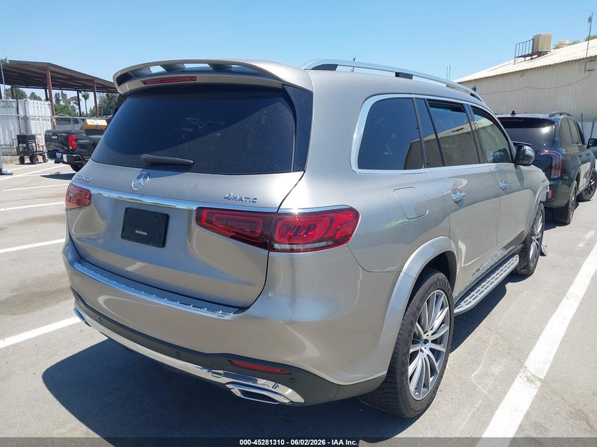 2022 Mercedes-benz Gls-klasse VIN 4JGFF5KE6NA726148 IAAI salvage auction — FRONT END, Salvage Title, sold $23,100 on 2026-07-14 (photo 4)