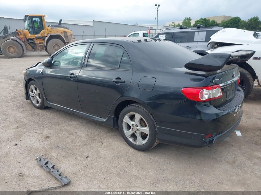 2012 Toyota Corolla VIN 5YFBU4EE4CP032940 IAAI salvage auction — NORMAL WEAR, Clear - Public Restricted (Oklahoma), sold $1,125 on 2026-07-15 (photo 3)