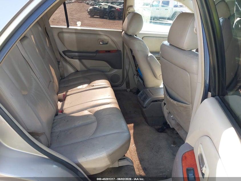 2002 Lexus Rx 300 VIN JTJGF10U120126874 IAAI salvage auction — NORMAL WEAR, Clear - Dealer Only (California), sold $825 on 2026-07-13 (photo 8)