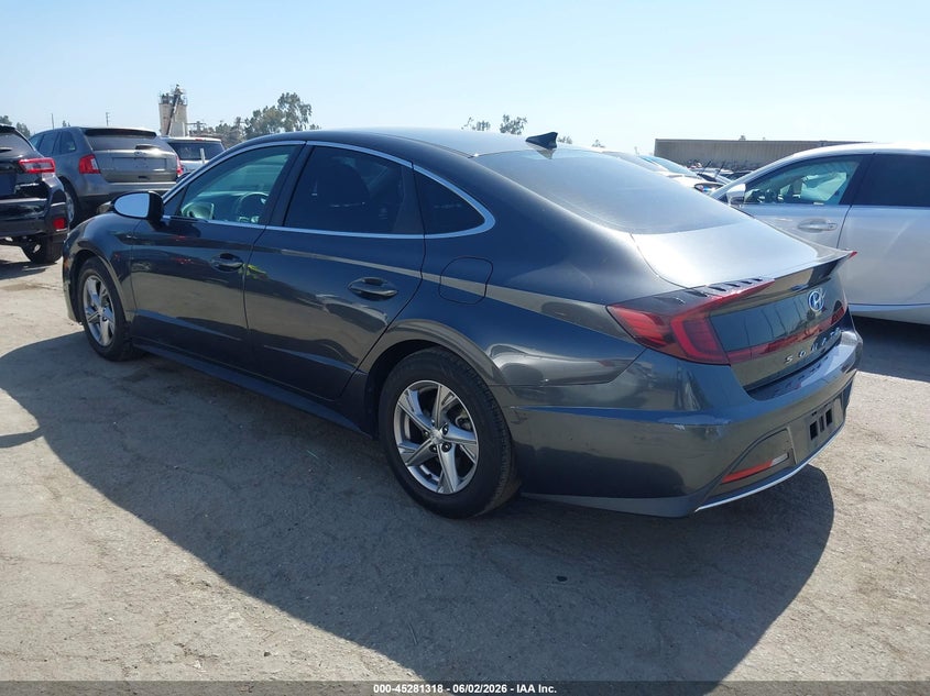 2020 Hyundai Sonata VIN 5NPEG4JA0LH062246 IAAI salvage auction — FRONT END, Salvage Title, sold $2,700 on 2026-07-16 (photo 3)
