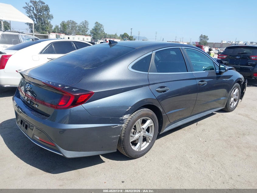 2020 Hyundai Sonata VIN 5NPEG4JA0LH062246 IAAI salvage auction — FRONT END, Salvage Title, sold $2,700 on 2026-07-16 (photo 4)