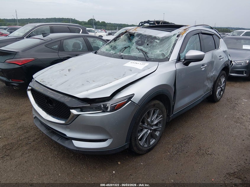 2021 Mazda Cx-5 VIN JM3KFBDM7M0347659 IAAI salvage auction — ROLLOVER, Salvage Title, sold $1,300 on 2026-09-10 (photo 2)