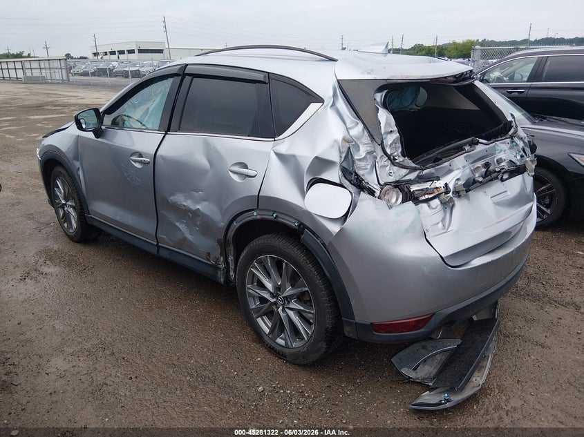 2021 Mazda Cx-5 VIN JM3KFBDM7M0347659 IAAI salvage auction — ROLLOVER, Salvage Title, sold $1,300 on 2026-09-10 (photo 3)