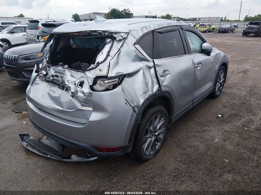 2021 Mazda Cx-5 VIN JM3KFBDM7M0347659 IAAI salvage auction — ROLLOVER, Salvage Title, sold $1,300 on 2026-09-10 (photo 4)