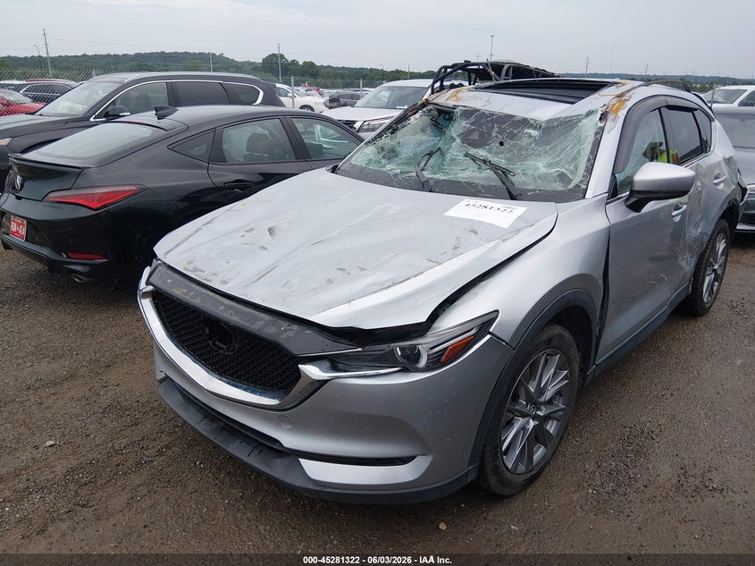 2021 Mazda Cx-5 VIN JM3KFBDM7M0347659 IAAI salvage auction — ROLLOVER, Salvage Title, sold $1,300 on 2026-09-10 (photo 6)