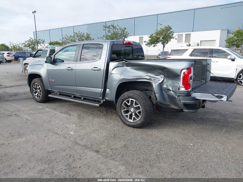2019 Gmc Canyon VIN 1GTG6FEN4K1339054 IAAI salvage auction — LEFT REAR, Wait Title, sold $7,500 on 2026-08-24 (photo 3)