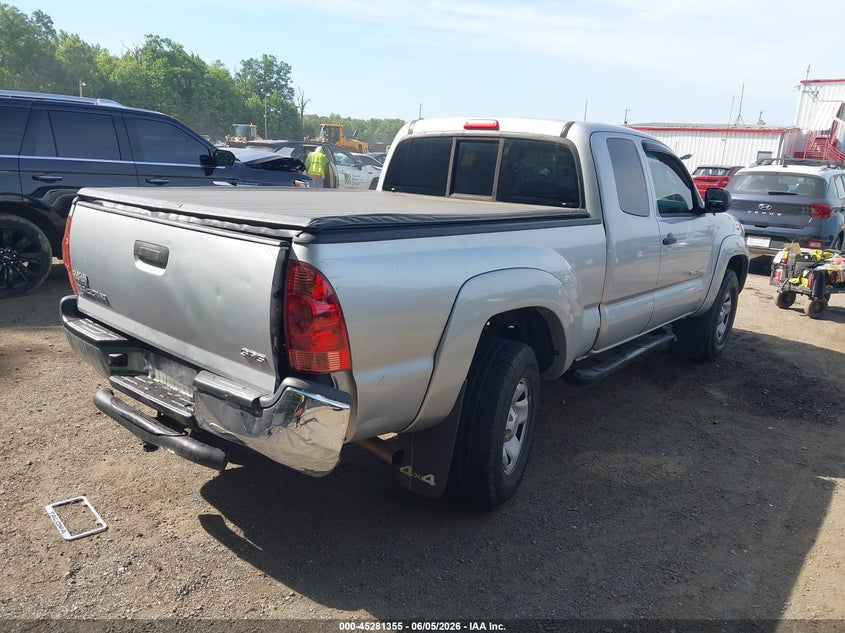 2008 Toyota Tacoma VIN 5TEUX42N38Z475621 IAAI salvage auction — REAR END, Salvage - Greater Than 75% (Maryland), sold $5,600 on 2026-07-09 (photo 4)