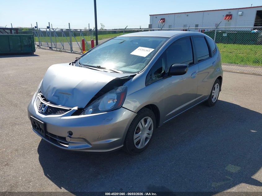 2009 Honda Fit VIN JHMGE88229S005740 IAAI salvage auction — FRONT END, Prior Salvage (Minnesota), sold $1,625 on 2026-07-13 (photo 2)