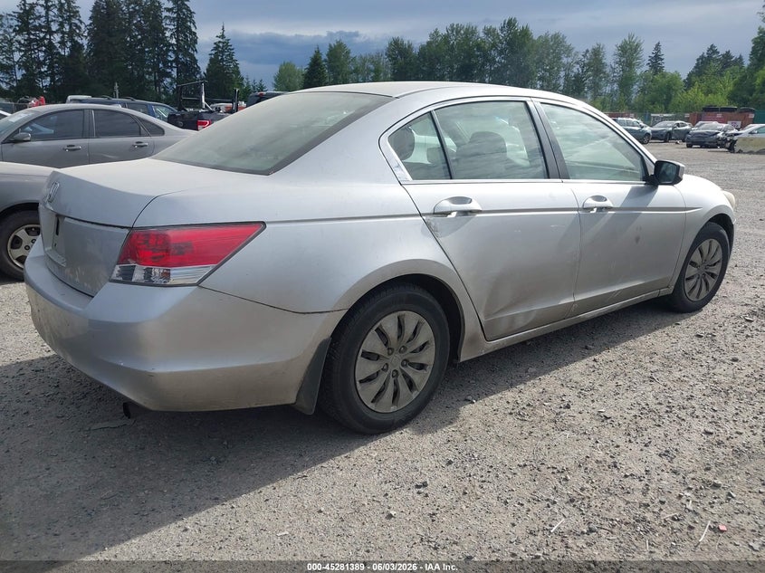 2008 Honda Accord VIN JHMCP26328C033189 IAAI salvage auction — NORMAL WEAR, Clear (Washington), sold $975 on 2026-07-15 (photo 4)
