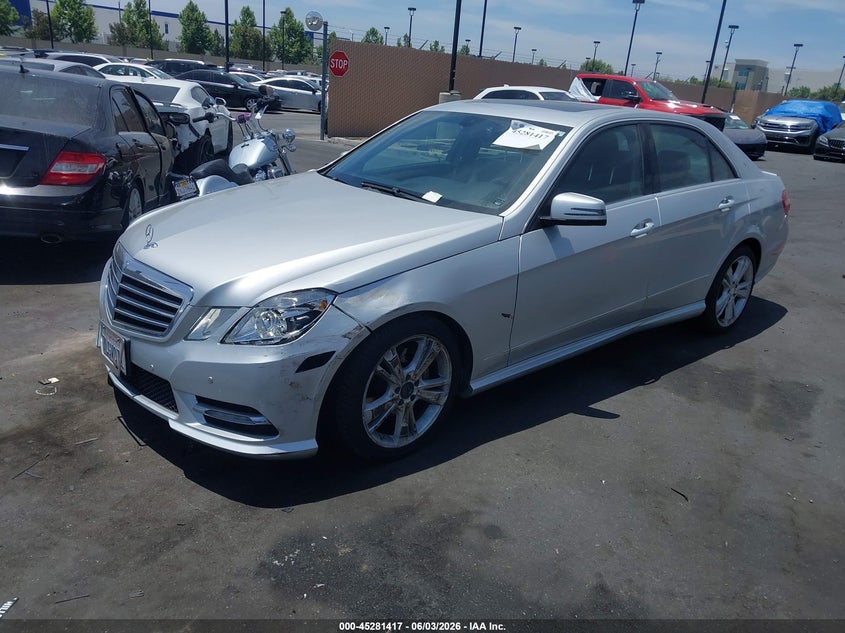 2013 Mercedes-benz E-klasse VIN WDDHF5KB3DA676526 IAAI salvage auction — LEFT FRONT, Wait Title, sold $3,000 on 2026-08-21 (photo 2)