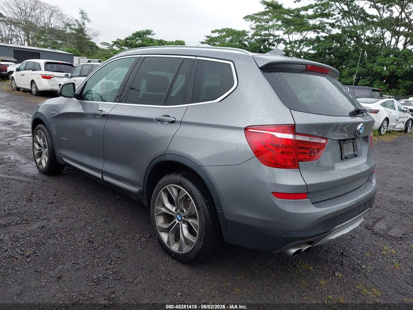 2015 BMW X3 VIN 5UXWX9C58F0D47040 IAAI salvage auction — ALL OVER, Salvage Title, sold $2,650 on 2026-07-21 (photo 3)