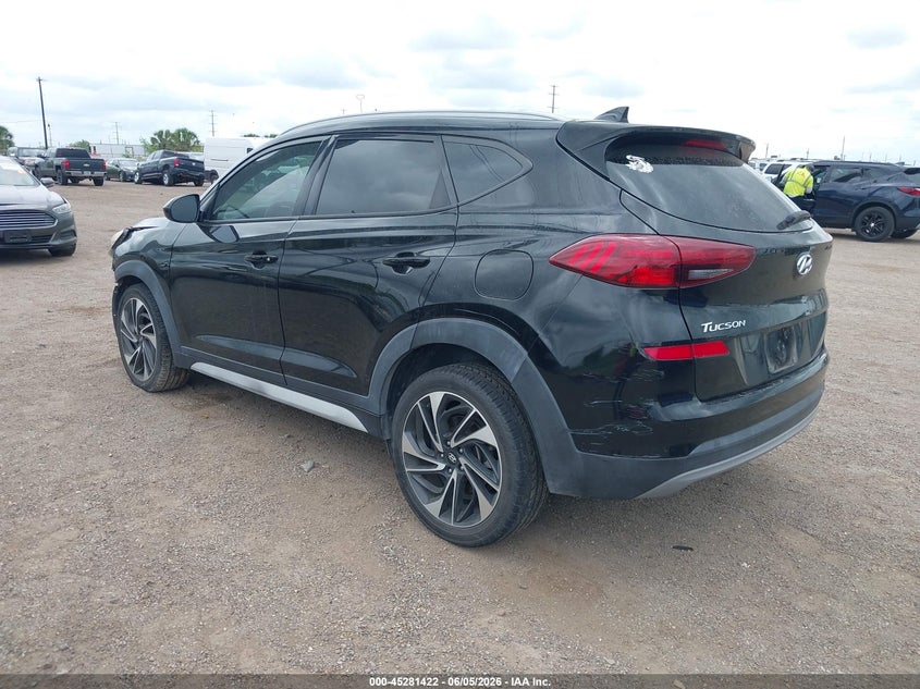 2019 Hyundai Tucson VIN KM8J33AL3KU838584 IAAI salvage auction — FRONT END, Salvage (Texas), sold $1,700 on 2026-07-28 (photo 3)
