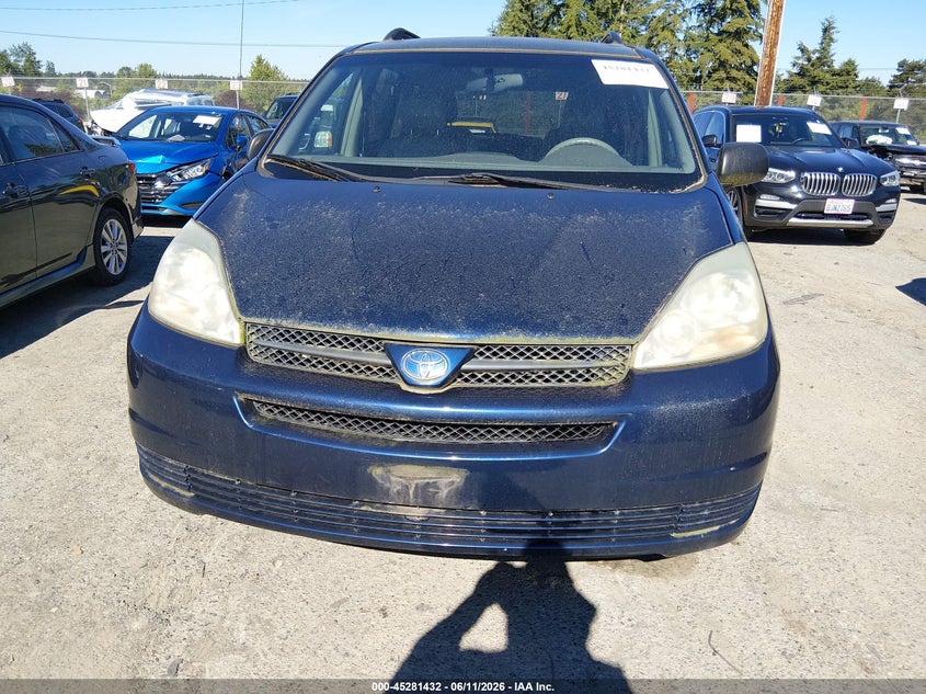 2005 Toyota Sienna VIN 5TDZA23C05S241745 IAAI salvage auction — NORMAL WEAR, Clear (Washington), sold $1,675 on 2026-07-08 (photo 6)