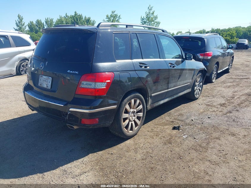2011 Mercedes-benz Glk-class VIN WDCGG8HB6BF576569 IAAI salvage auction — NORMAL WEAR, Clear (New York), sold $1,350 on 2026-07-14 (photo 4)