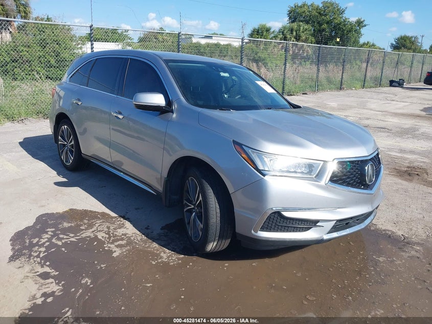 2020 Acura Mdx VIN 5J8YD3H5XLL012170 IAAI salvage auction — SIDE, Salvage Title, sold $4,800 on 2026-07-12 (photo 1)