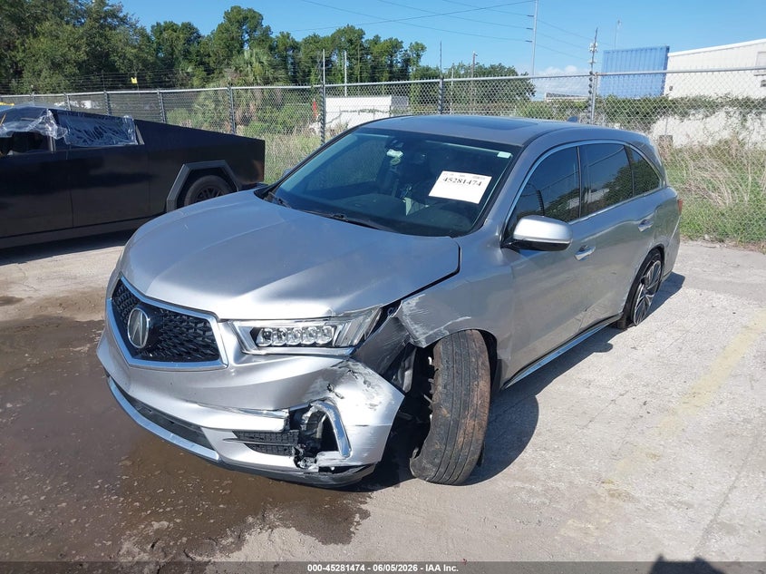 2020 Acura Mdx VIN 5J8YD3H5XLL012170 IAAI salvage auction — SIDE, Salvage Title, sold $4,800 on 2026-07-12 (photo 2)