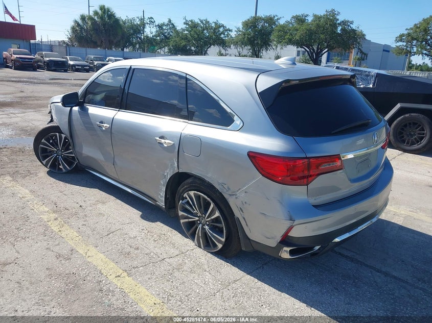 2020 Acura Mdx VIN 5J8YD3H5XLL012170 IAAI salvage auction — SIDE, Salvage Title, sold $4,800 on 2026-07-12 (photo 3)