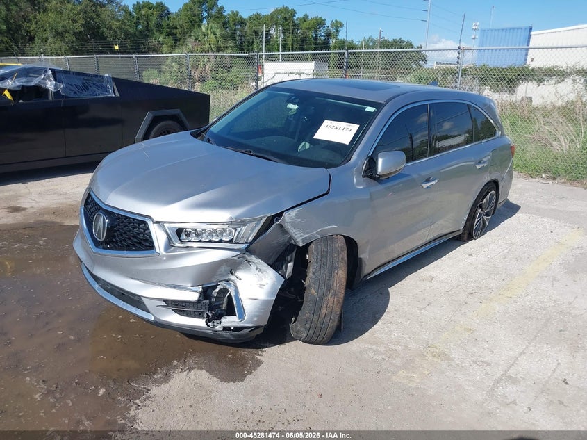 2020 Acura Mdx VIN 5J8YD3H5XLL012170 IAAI salvage auction — SIDE, Salvage Title, sold $4,800 on 2026-07-12 (photo 6)