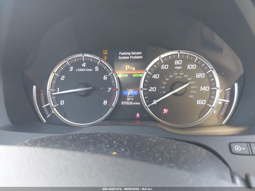2020 Acura Mdx VIN 5J8YD3H5XLL012170 IAAI salvage auction — SIDE, Salvage Title, sold $4,800 on 2026-07-12 (photo 7)
