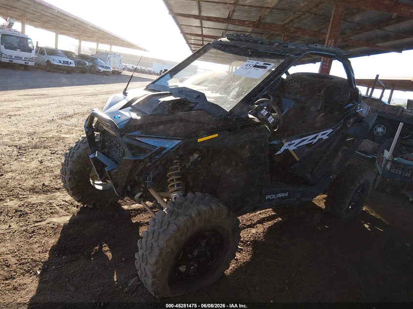 2022 Polaris Rzr VIN 3NSMAD925NF348071 IAAI salvage auction — LEFT & RIGHT, Salvage Title, sold $9,000 on 2026-07-28 (photo 2)