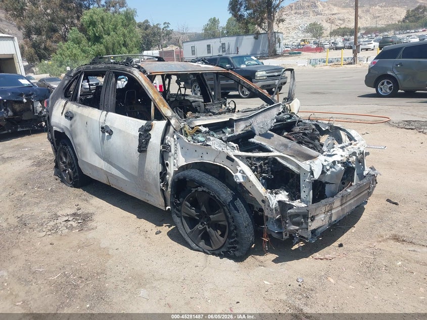 2024 Toyota Rav 4 VIN JTMMWRFV7RD231295 IAAI salvage auction — TOTAL BURN, Salvage Title, sold $25 on 2026-07-24 (photo 1)