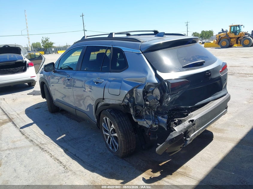 2022 Toyota Corolla cross VIN 7MUDAAAG0NV033199 IAAI salvage auction — LEFT REAR, Salvage Title, sold $7,700 on 2026-07-23 (photo 3)