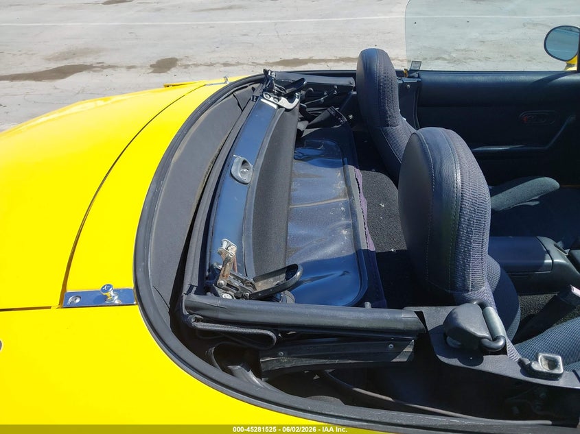 1992 Mazda Mx-5 miata VIN JM1NA3513N1313938 IAAI salvage auction — LEFT REAR, Salvage (California), sold $1,850 on 2026-07-15 (photo 8)