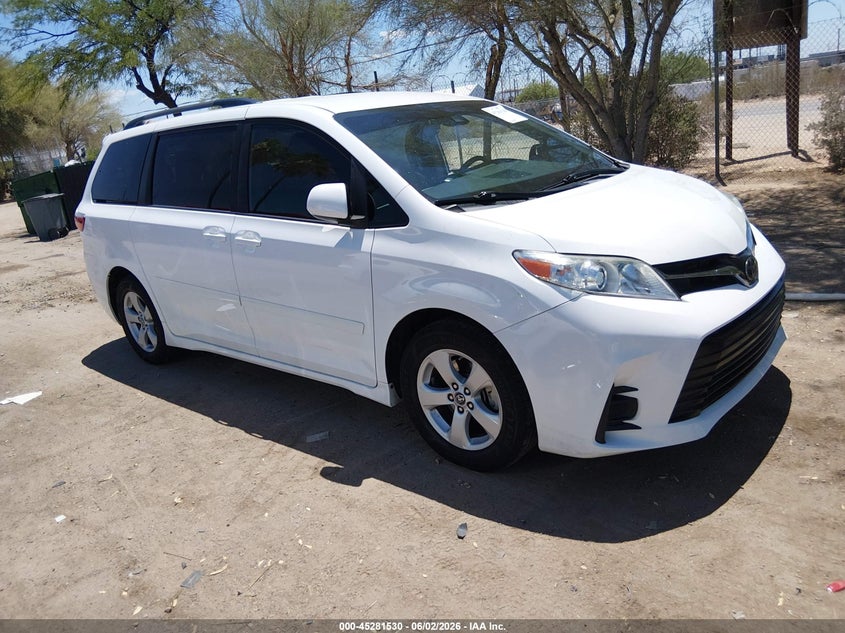 2020 Toyota Sienna VIN 5TDKZ3DC6LS049984 — IAAI salvage auction photo
