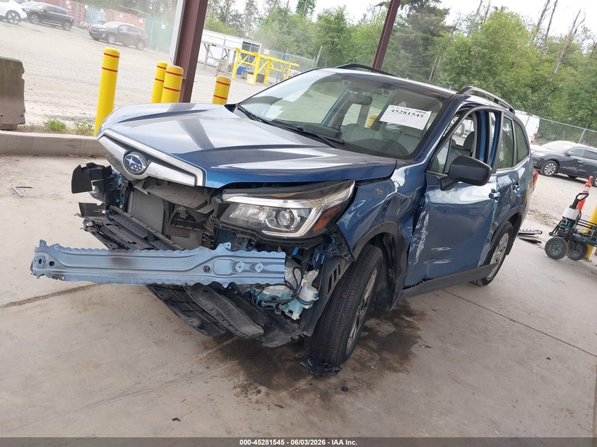 2019 Subaru Forester VIN JF2SKACC6KH414646 IAAI salvage auction — LEFT SIDE, Salvage Title, sold $5,100 on 2026-07-08 (photo 2)