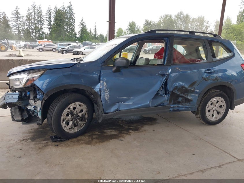 2019 Subaru Forester VIN JF2SKACC6KH414646 IAAI salvage auction — LEFT SIDE, Salvage Title, sold $5,100 on 2026-07-08 (photo 6)