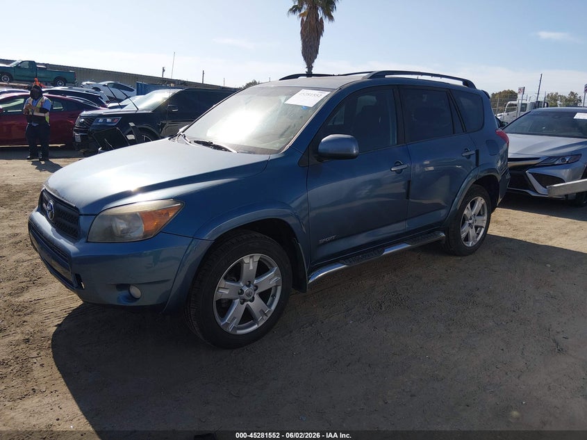 2007 Toyota Rav4 VIN JTMZD32V375060096 IAAI salvage auction — REAR END, Salvage (California), sold $1,600 on 2026-07-15 (photo 2)