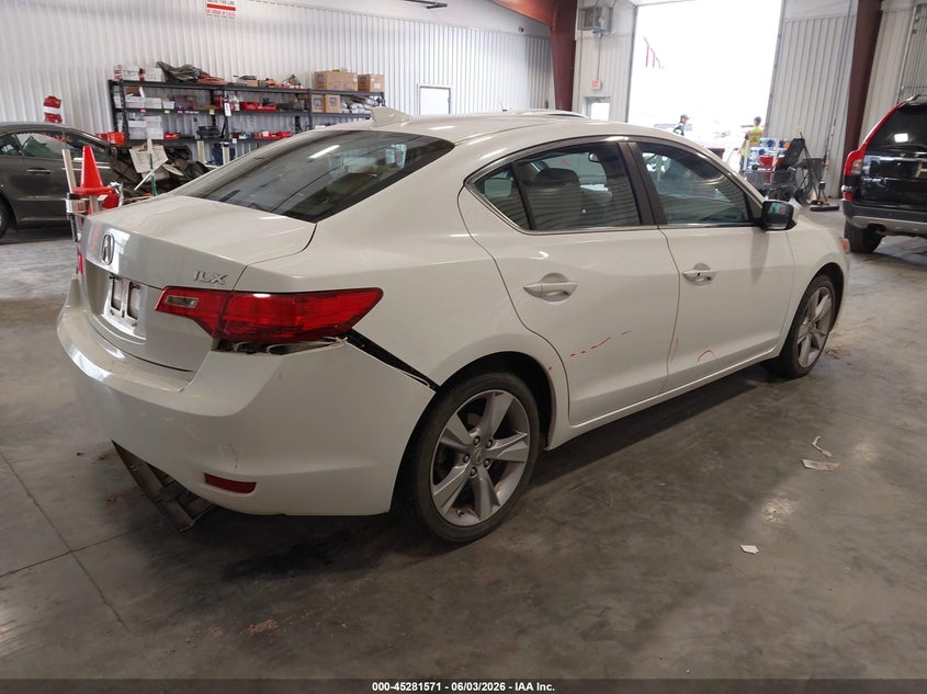 2014 Acura Ilx VIN 19VDE1F73EE014561 IAAI salvage auction — REAR END, Salvage Title, sold $2,700 on 2026-07-22 (photo 4)