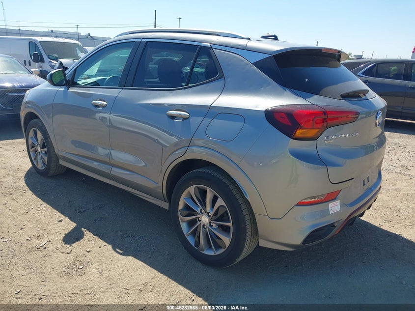 2023 Buick Encore gx VIN KL4MMESL4PB107510 IAAI salvage auction — HAIL, Salvage Title, sold $7,950 on 2026-07-22 (photo 3)
