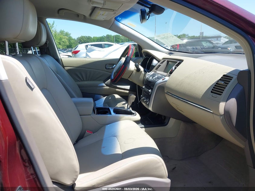2009 Nissan Murano VIN JN8AZ18W29W128263 IAAI salvage auction — FRONT END, Salvage (New Jersey), sold $425 on 2026-07-13 (photo 5)
