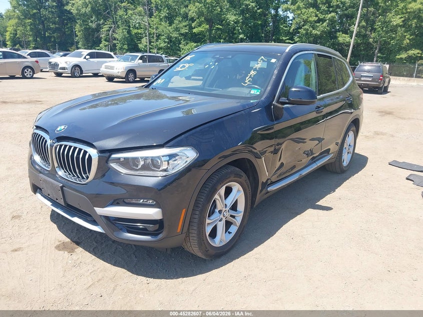 2021 BMW X3 VIN 5UXTY5C09M9D82143 IAAI salvage auction — LEFT & RIGHT, Salvage Title, sold $4,350 on 2026-07-08 (photo 2)