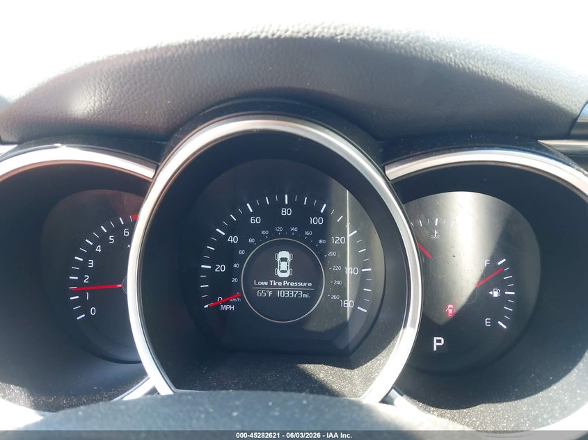 2015 Kia Optima VIN 5XXGM4A76FG500600 IAAI salvage auction — FRONT END, Salvage Title, sold $750 on 2026-07-08 (photo 7)