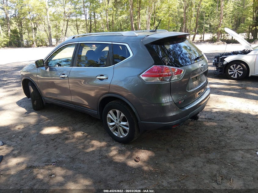 2016 Nissan Rogue VIN KNMAT2MV1GP726786 IAAI salvage auction — SIDE, Salvage Title, sold $625 on 2026-07-19 (photo 3)