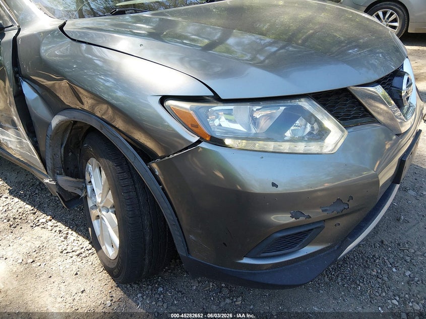 2016 Nissan Rogue VIN KNMAT2MV1GP726786 IAAI salvage auction — SIDE, Salvage Title, sold $625 on 2026-07-19 (photo 6)