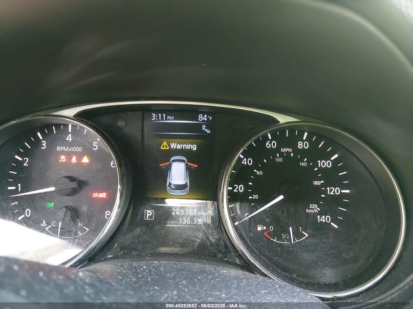 2016 Nissan Rogue VIN KNMAT2MV1GP726786 IAAI salvage auction — SIDE, Salvage Title, sold $625 on 2026-07-19 (photo 7)