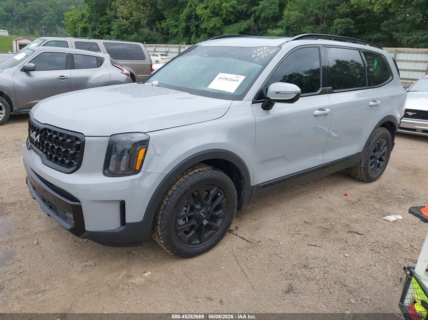 2024 Kia Telluride VIN 5XYP5DGC8RG467634 IAAI salvage auction — REAR END, Salvage Title, sold $12,600 on 2026-07-08 (photo 2)