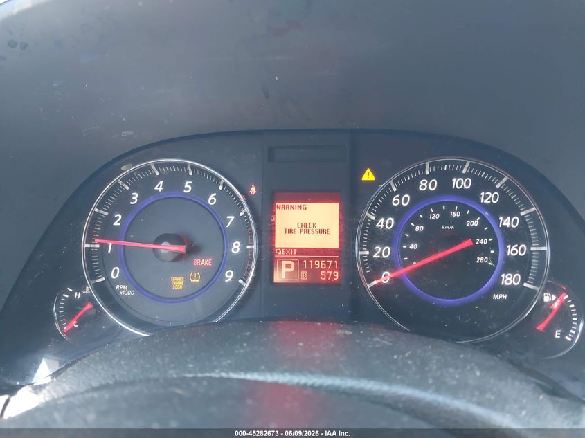 2011 Infiniti Fx35 VIN JN8AS1MWXBM731361 IAAI salvage auction — FRONT END, Mv-907A (New York), sold $900 on 2026-09-11 (photo 7)