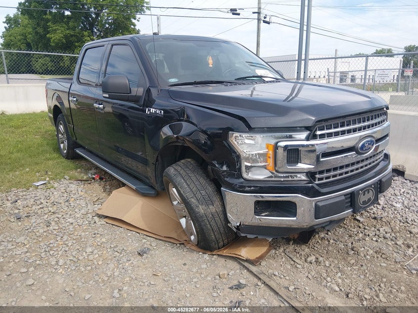 2018 Ford F-150 VIN 1FTEW1C51JKF66790 — IAAI salvage auction photo
