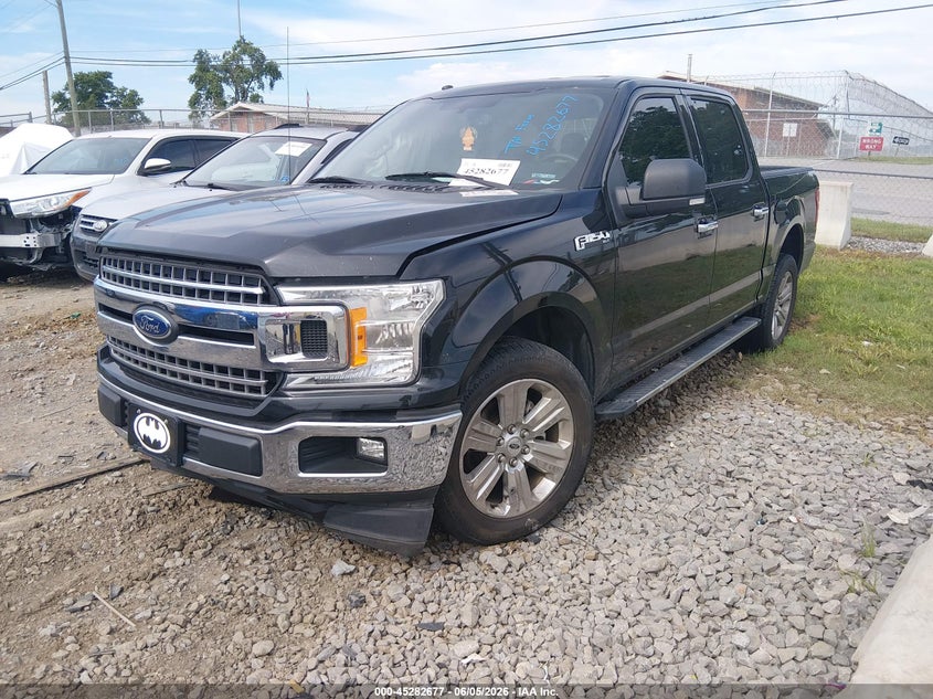 2018 Ford F-150 VIN 1FTEW1C51JKF66790 IAAI salvage auction — RIGHT FRONT, Salvage Title, sold $6,000 on 2026-07-05 (photo 2)