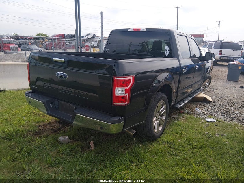 2018 Ford F-150 VIN 1FTEW1C51JKF66790 IAAI salvage auction — RIGHT FRONT, Salvage Title, sold $6,000 on 2026-07-05 (photo 4)