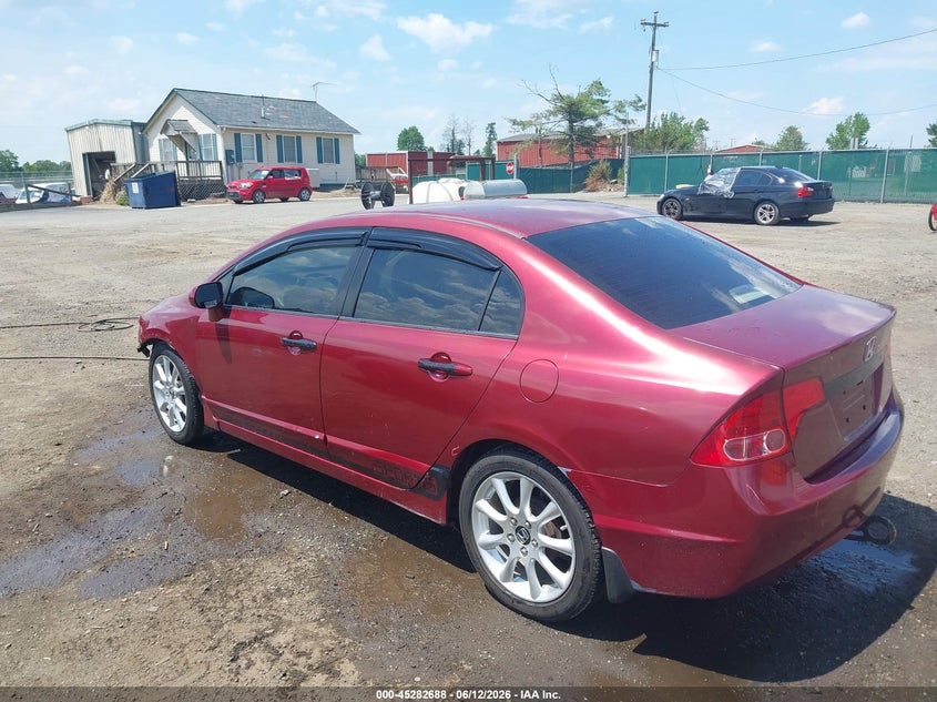 2008 Honda Civic VIN 2HGFA16568H528876 IAAI salvage auction — FRONT END, Clear (Virginia), sold $1,000 on 2026-07-19 (photo 3)