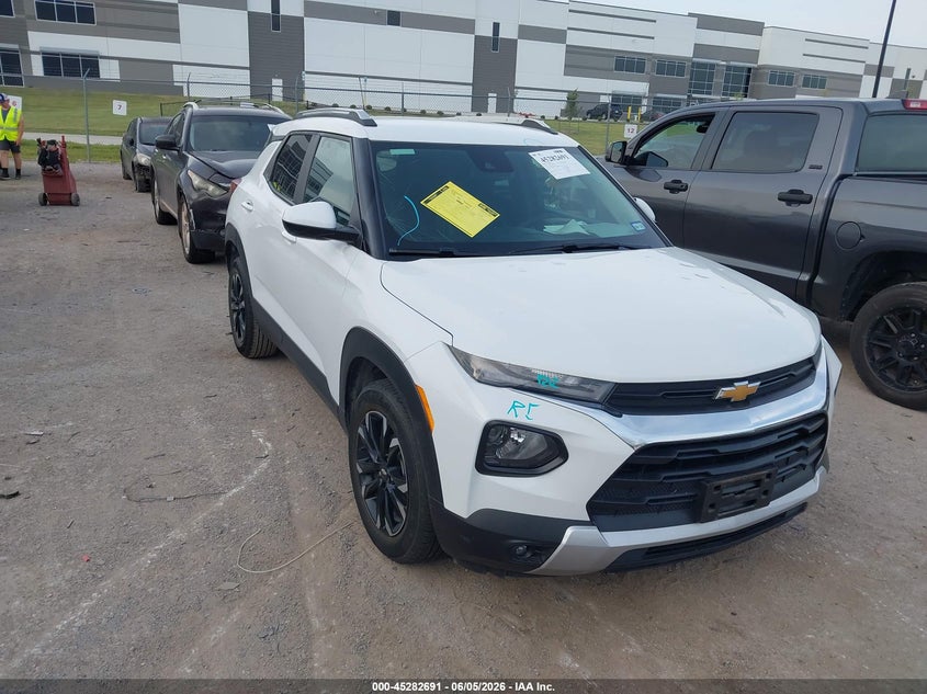 2023 Chevrolet Trailblazer VIN KL79MPS24PB192926 IAAI salvage auction — HAIL, Salvage Title, sold $8,200 on 2026-07-21 (photo 1)