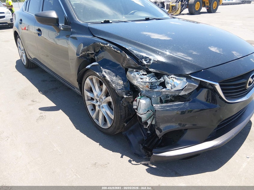2014 Mazda 6 VIN JM1GJ1V64E1158678 IAAI salvage auction — FRONT END, Salvage Title, sold $1,600 on 2026-07-20 (photo 6)