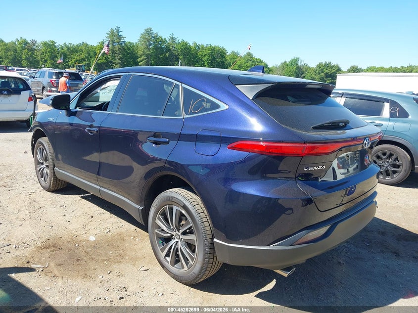 2021 Toyota Venza VIN JTEAAAAH2MJ032472 IAAI salvage auction — FRONT END, Salvage Title, sold $6,000 on 2026-07-17 (photo 3)